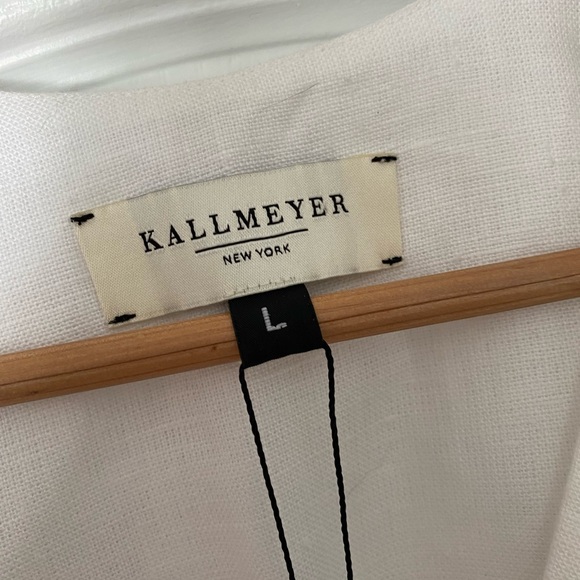 KALLMEYER Dauphine linen vest size L - BNWT - Picture 4 of 9